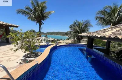 Casa alto padrão com uma das melhores vista para praia da ferradura!