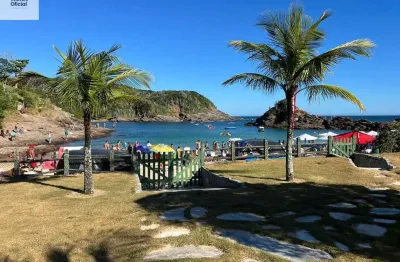 Terreno frente ao mar em condomínio, ferradurinha / búzios.