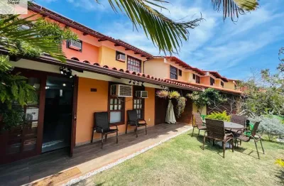 Casa em condomínio reformada com 4 suítes a 400 metros da praia de geribá - búzios