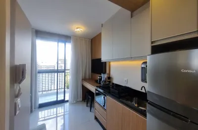 Alugo studio 27m² totalmente equipado - serra de japi - tatuapé - sp