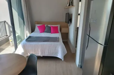 Studio mobiliado e decorado, recém-entregue! r$ 4.500