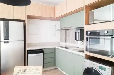 Apartamento 58 metros -  mobiliado na consolação para alugar