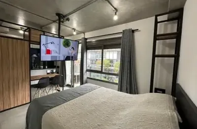 Flat com 1 quarto para alugar na Rua Natingui, 930, Vila Madalena, São Paulo