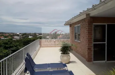 Cobertura duplex para venda em saquarema, barra nova, 4 dormitórios, 2 suítes, 3 banheiros, 2 vagas