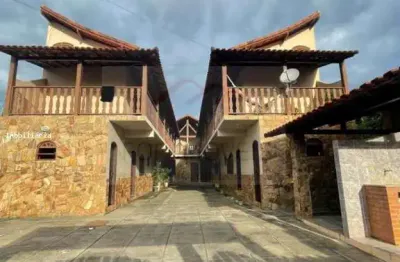 Casa para venda em saquarema, jaconé, 1 dormitório, 1 suíte, 3 banheiros, 1 vaga