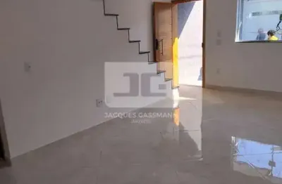 Casa com 3 quartos à venda na almirante fernando cochrane, 182, vila lucinda, santo andré, 75 m2 por r$ 570.000