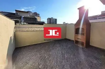 Cobertura com 3 quartos à venda na rua simão jorge, --, campestre, santo andré, 107 m2 por r$ 620.000