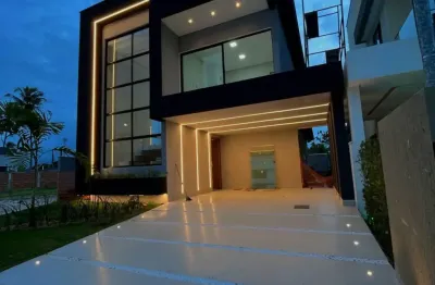 Mansão de luxo  com primeiro andar - no condomínio sunville