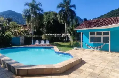 Casa á venda maresias - 06 suites com piscina - 350 mts da praia