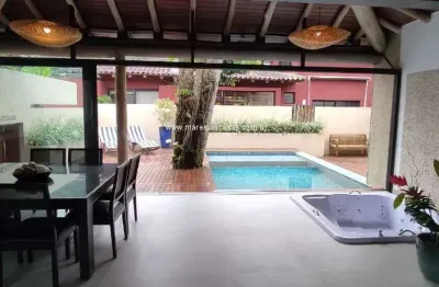 Canto do moreira - linda casa á venda - piscina particular - praia de maresias