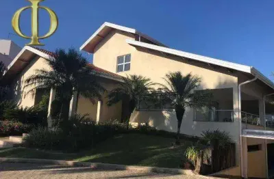 Casa com 4 dormitórios à venda, 460 m² por r$ 2.650.000,00 - residencial alemac - paulínia/sp