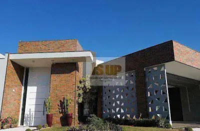 Casa alto padrão  à venda, 305 m² por r$ 2.990.000 - condomínio athenas - paulínia/sp