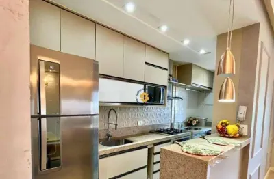 Apartamento com 2 dormitórios para alugar, 86 m² por r$ 4.500/mês - art  life residencial club - paulínia/sp