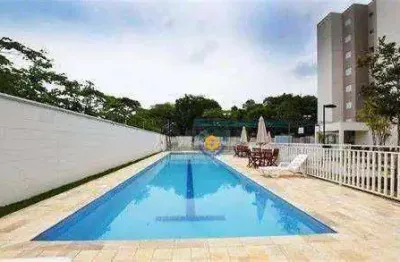 Apartamento com 3 dormitórios para alugar, 69 m² por R$ 4.240,00/mês - Morumbi - Paulínia/SP