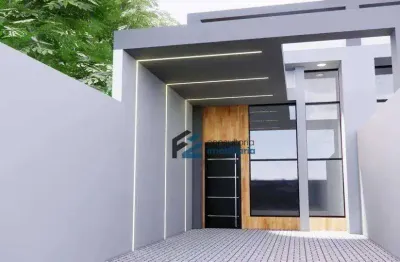 Casa térrea dos sonhos com ampla área gourmet! projeto inovador: casa térrea com gourmet na cobertura e amplo quintal!
