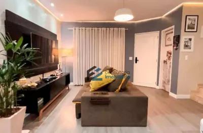 Casa em condomínio fechado com 3 quartos à venda na Rua Giovanni Battista Pirelli, Vila Homero Thon, Santo André