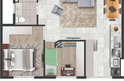 Apartamento à venda, 38 m² por r$ 250.000,00 - jardim ana maria - santo andré/sp