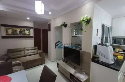 Apartamento à venda, 46 m² por r$ 260.000,00 - jardim alvorada - santo andré/sp