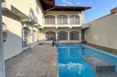 Sobrado para alugar, 635 m² por r$ 12.000,00/mês - vila dusi - são bernardo do campo/sp