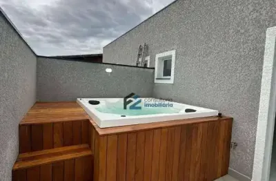 Cobertura à venda, 120 m² por r$ 658.000,00 - vila linda - santo andré/sp