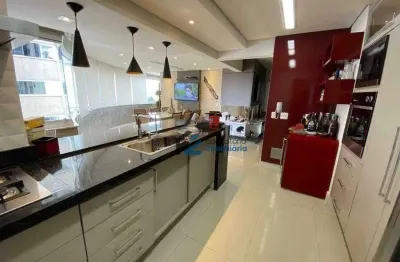 Apartamento à venda, 128 m² por r$ 1.350.000,02 - vila scarpelli - santo andré/sp