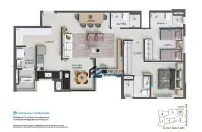 Apartamento à venda, 93 m² por r$ 986.000,02 - campestre - santo andré/sp