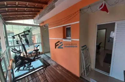 Sobrado com 3 dormitórios à venda, 100 m² por r$ 800.000,02 - parque oratório - santo andré/sp