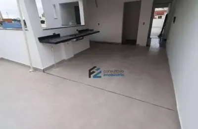 Cobertura à venda, 103 m² por r$ 840.000,00 - campestre - santo andré/sp