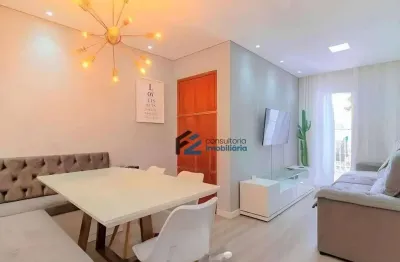 Apartamento à venda, 86 m² por r$ 460.000,00 - utinga - santo andré/sp