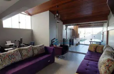 Cobertura à venda, 134 m² por r$ 730.000,02 - vila valparaíso - santo andré/sp