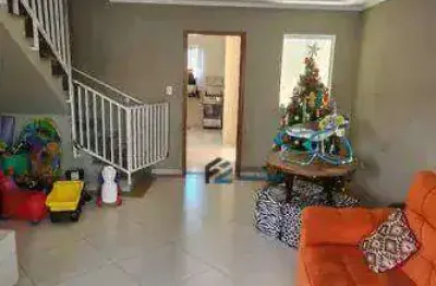 Sobrado à venda, 190 m² por r$ 930.000,00 - jardim ipanema - santo andré/sp