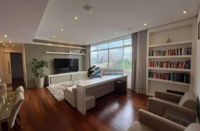 Apartamento com 3 dormitórios à venda, 142 m² por r$ 1.050.000,01 - jardim - santo andré/sp