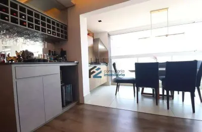 Apartamento à venda, 84 m² por r$ 1.301.000,00 - vila scarpelli - santo andré/sp