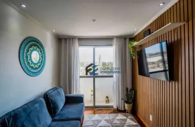 Apartamento à venda, 67 m² por r$ 290.000,00 - vila guarará - santo andré/sp