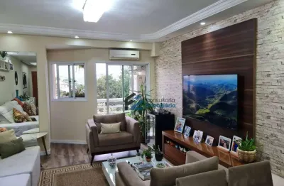 Apartamento à venda, 134 m² por r$ 700.000,00 - vila caminho do mar - são bernardo do campo/sp