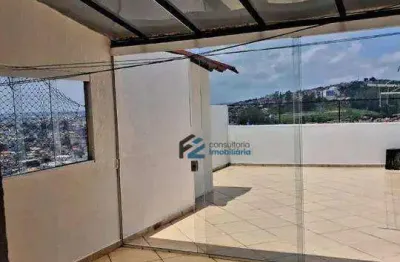 Cobertura à venda, 104 m² por r$ 380.000,02 - vila progresso - santo andré/sp