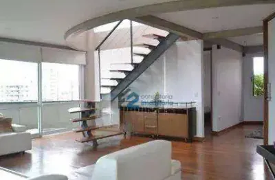 Apartamento à venda, 440 m² por r$ 3.500.000,00 - jardim - santo andré/sp