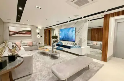 Apartamento à venda, 191 m² por r$ 3.200.000,00 - campestre - santo andré/sp