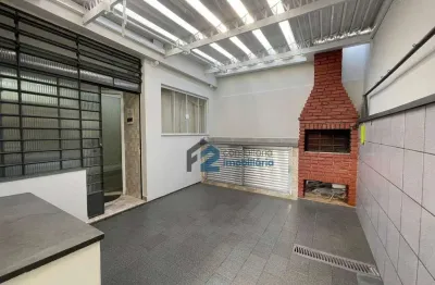 Sobrado, 189 m² - venda por r$ 1.100.000,00 ou aluguel por r$ 7.672,00/mês - jardim - santo andré/sp