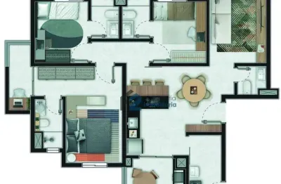 Apartamento com 3 dormitórios à venda, 100 m² por r$ 1.137.751,46 - vila gilda - santo andré/sp