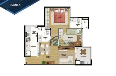 Apartamento à venda, 55 m² por r$ 413.000,00 - vila tibiriçá - santo andré/sp