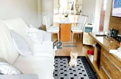 Apartamento à venda, 84 m² por r$ 605.000,00 - vila valparaíso - santo andré/sp