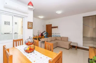Cobertura com 3 dormitórios à venda, 162 m² por r$ 780.000 - santa maria - santo andré/sp