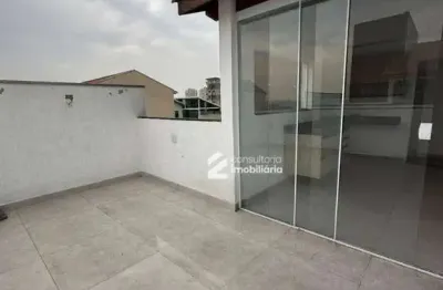 Cobertura com 2 dormitórios à venda, 90 m² por r$ 490.000 - santa maria - santo andré/sp