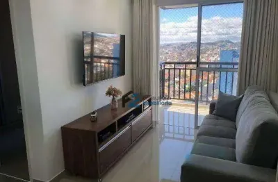Apartamento com 2 dormitórios à venda, 50 m² por r$ 395.000,00 - vila eldízia - santo andré/sp