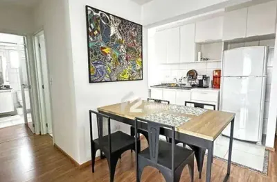 Apartamento com 2 dormitórios, 60 m² - venda por r$ 570.000 ou aluguel por r$ 3.880/mês - campestre - santo andré/sp