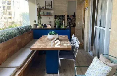 Apartamento com 3 dormitórios à venda, 144 m² por r$ 1.900.000 - santa maria - são caetano do sul/sp