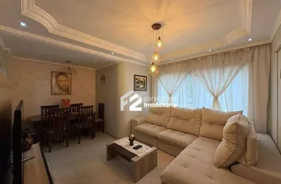 Apartamento com 3 dormitórios à venda, 82 m² por r$ 680.000 - jardim - santo andré/sp
