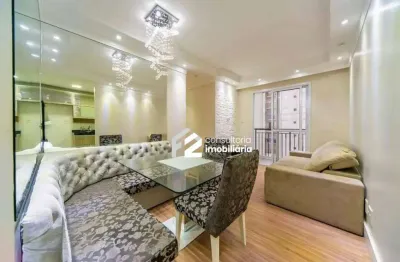 Apartamento com 2 dormitórios à venda, 48 m² por r$ 424.000 - parque jaçatuba - santo andré/sp