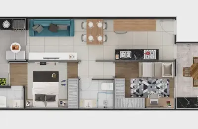 Apartamento garden com 2 dormitórios à venda, 59 m² por r$ 595.000 - baeta neves - são bernardo do campo/sp